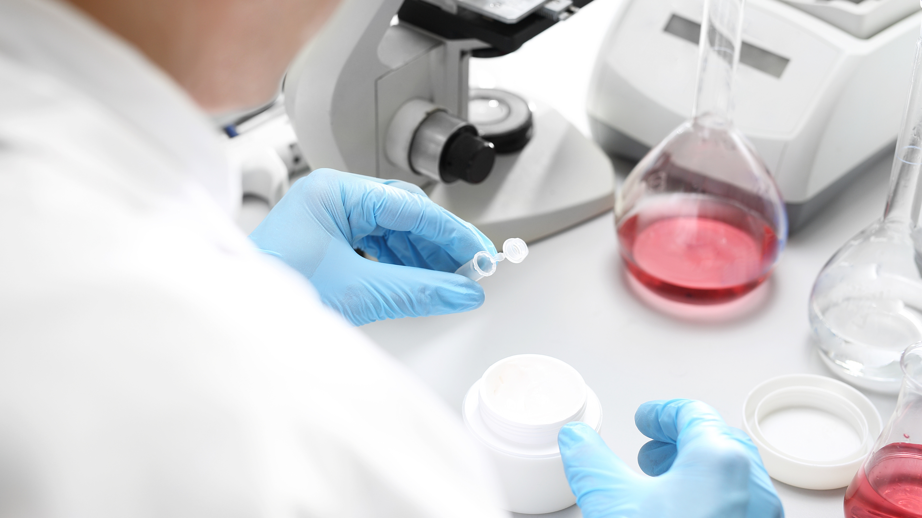 Stability and microbiology testing for Ayurvedic skincare — pH, viscosity, PET, and batch documentation in a GMP lab - Nesta Botanicals Skincare Manufacturing in India
