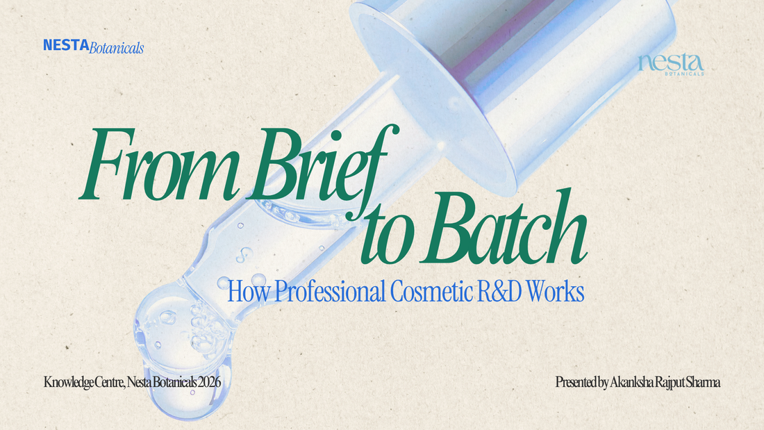 From Brief to Batch: How Professional Cosmetic R&D Works