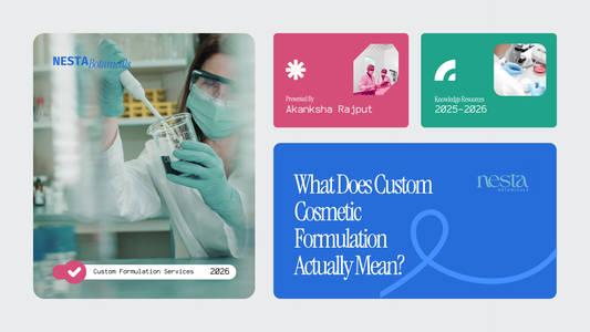 What Does Custom Cosmetic Formulation Actually Mean?